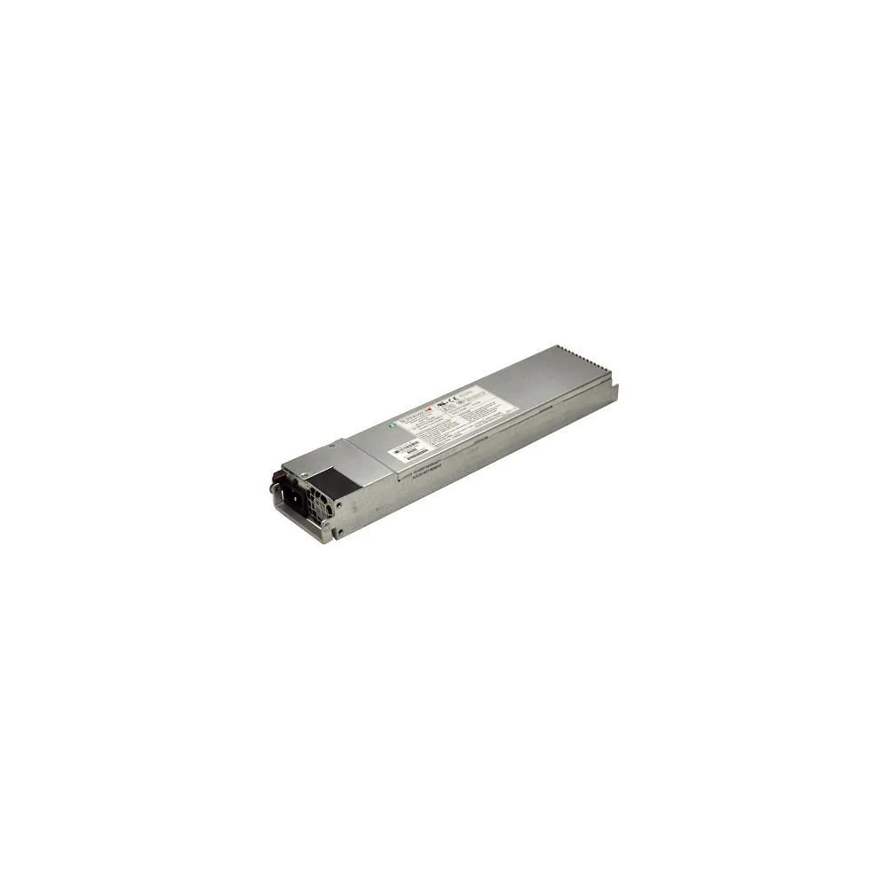 Redundant server PSU, silver metal enclosure, 2.99 by 1.57 by 14.17 inches, 2.2 lbs