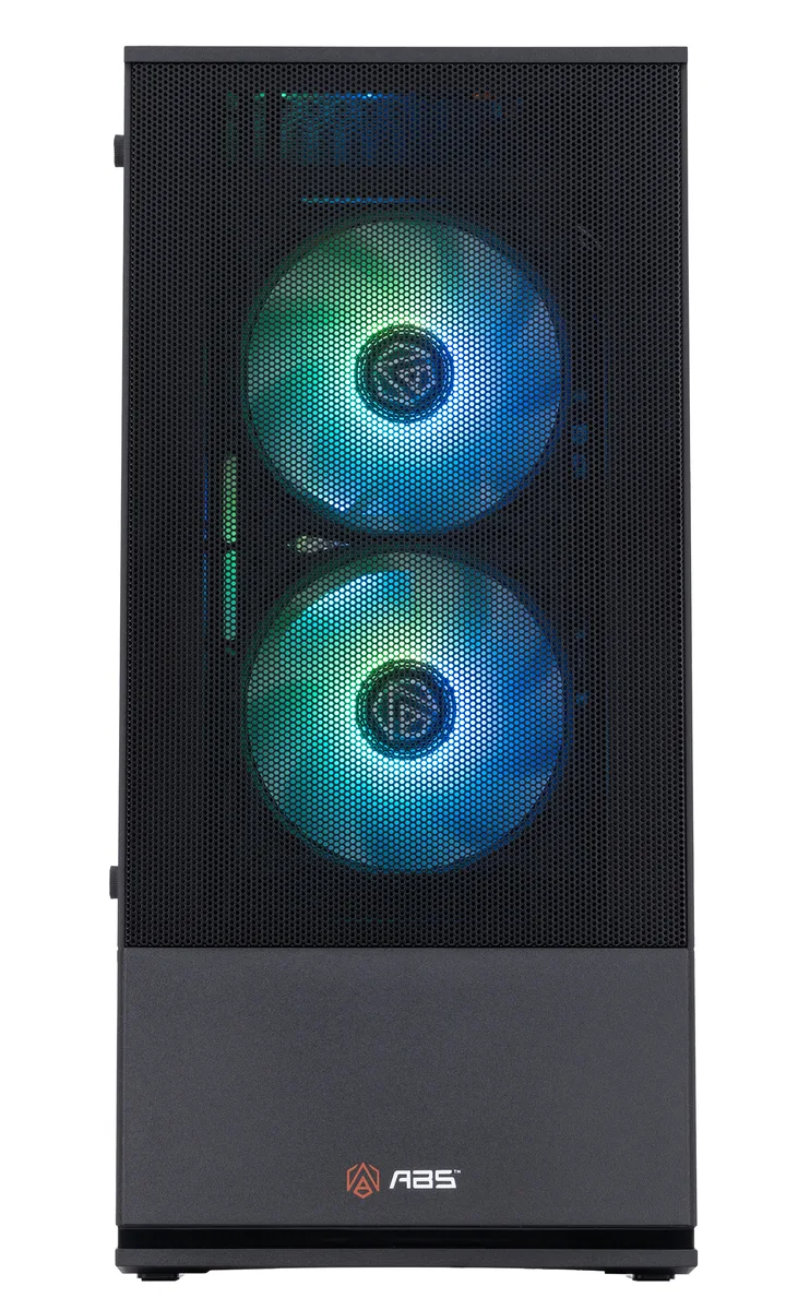 ABS ABS Cyclone Ruby CR55005060 gaming PC Ryzen 5 5500 RTX 5060 32GB DDR4 1TB NVMe — product photo