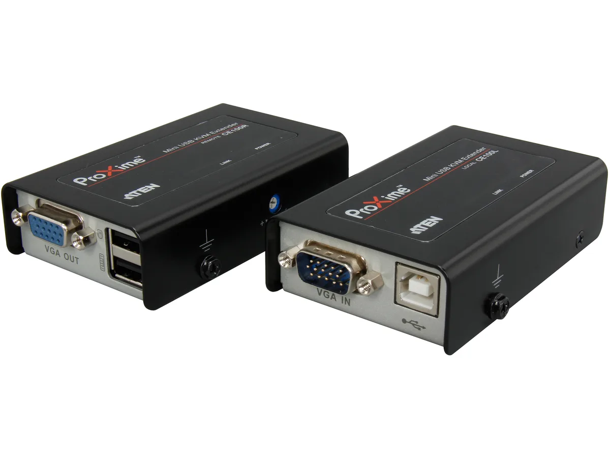 ATEN ATEN CE100 KVM Switch Extender 330 ft 1920x1200 — product photo