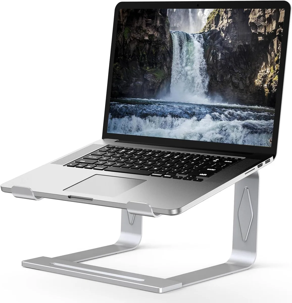 GCROWN GCROWN Metal Laptop Riser Ventilated Cooling Stand 10-15.6 inch — product photo