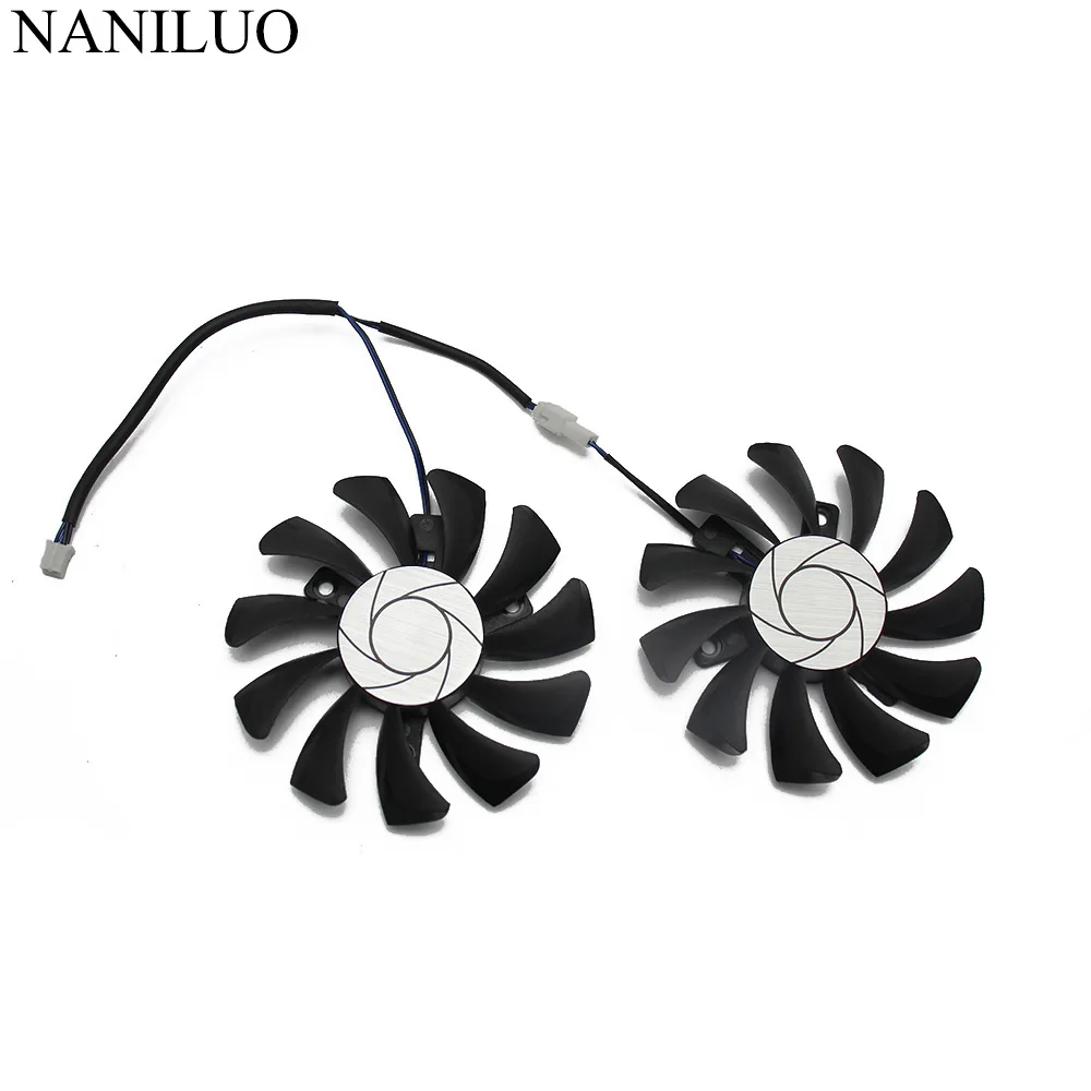 SXDOOL SXDOOL HA8010H12F-Z 75mm 2-pin GTX 1050 vga cooling — product photo