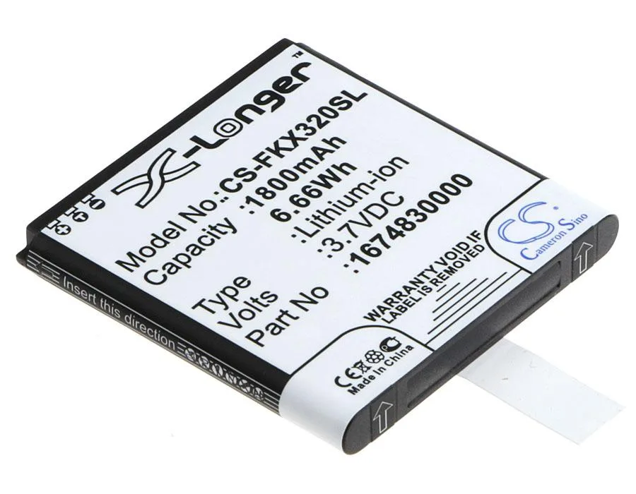 Cameron &amp; Co Cameron &amp; Co GPS Accessory DS-CS-FKX320SL 1800mAh 3.7V Li-ion Black — product photo