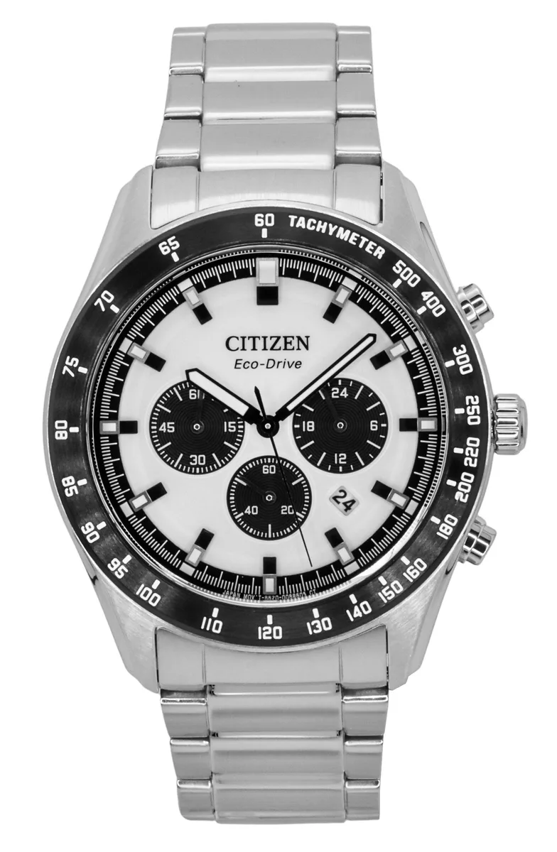 Citizen Citizen Eco-Drive Chronograph White Dial 100M CA4674-58A — product photo