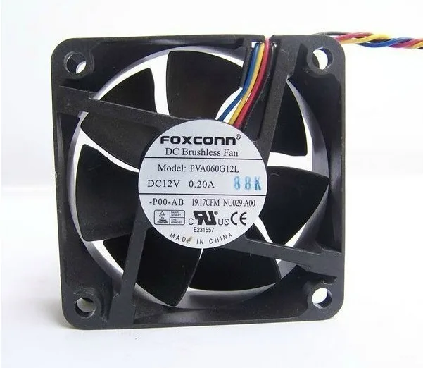 OEM Industries OEM Industries PVA060G12L 60mm 4-pin PWM fan CPU cooler — product photo