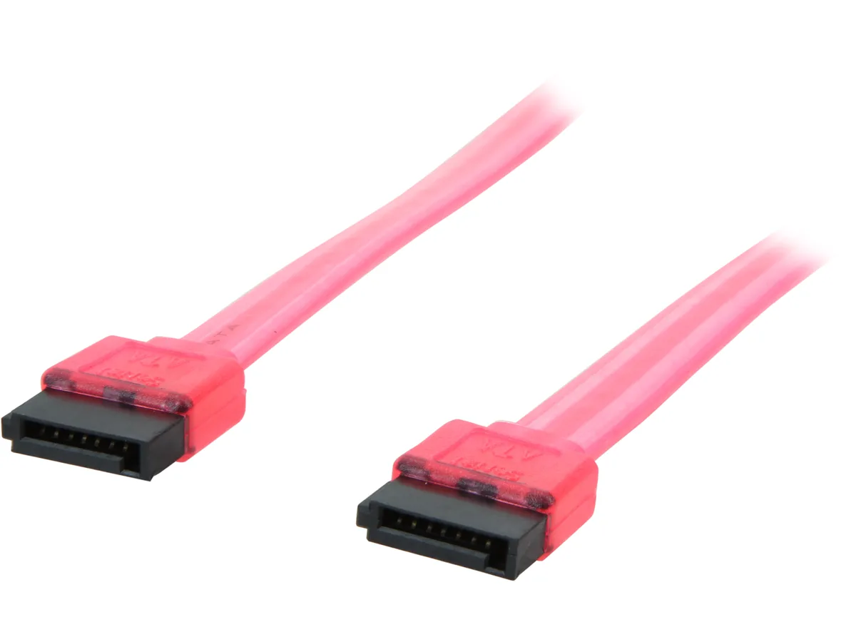 Nippon Labs Nippon Labs SATA3-1.5FT-RD 1.5 ft SATA III cable red — 商品写真