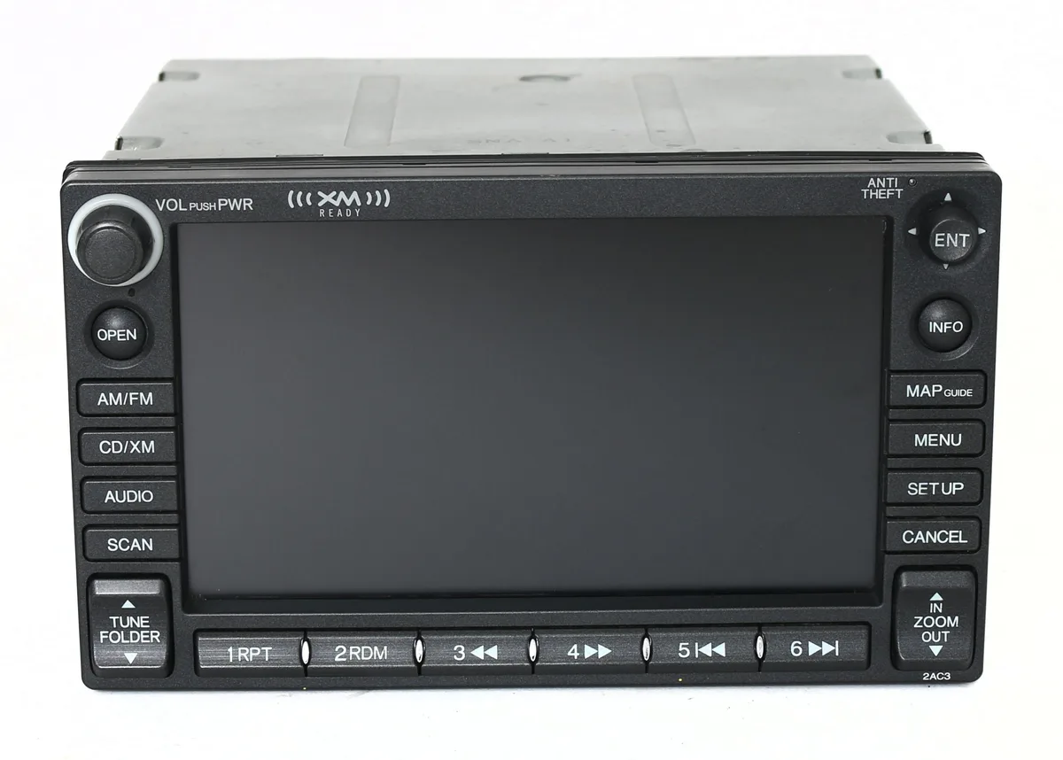 1 Factory Radio 1 Factory Radio 39541-SNA-A110-M1 receiver 2006 Honda Civic AM FM XM Navigation Ready Face 2AC3 — product photo