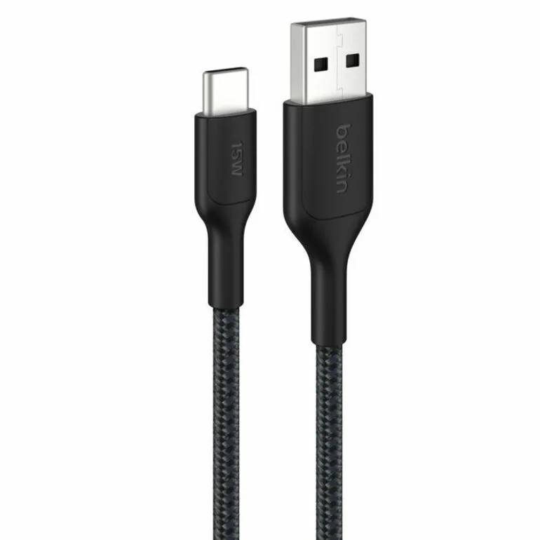 Belkin Belkin CAB022fq1MBK USB-C to USB-A Data Transfer Cable 3.28 ft Black — product photo