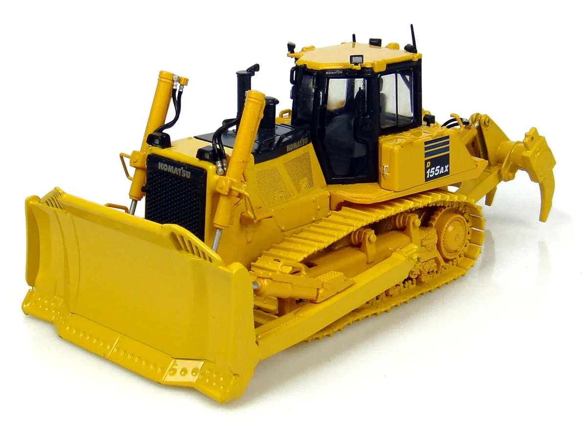 UNIVERSAL HOBBIES UNIVERSAL HOBBIES Komatsu D 155 AX-7 Dozer with Ripper 1/50 Diecast hobby collectible — product photo