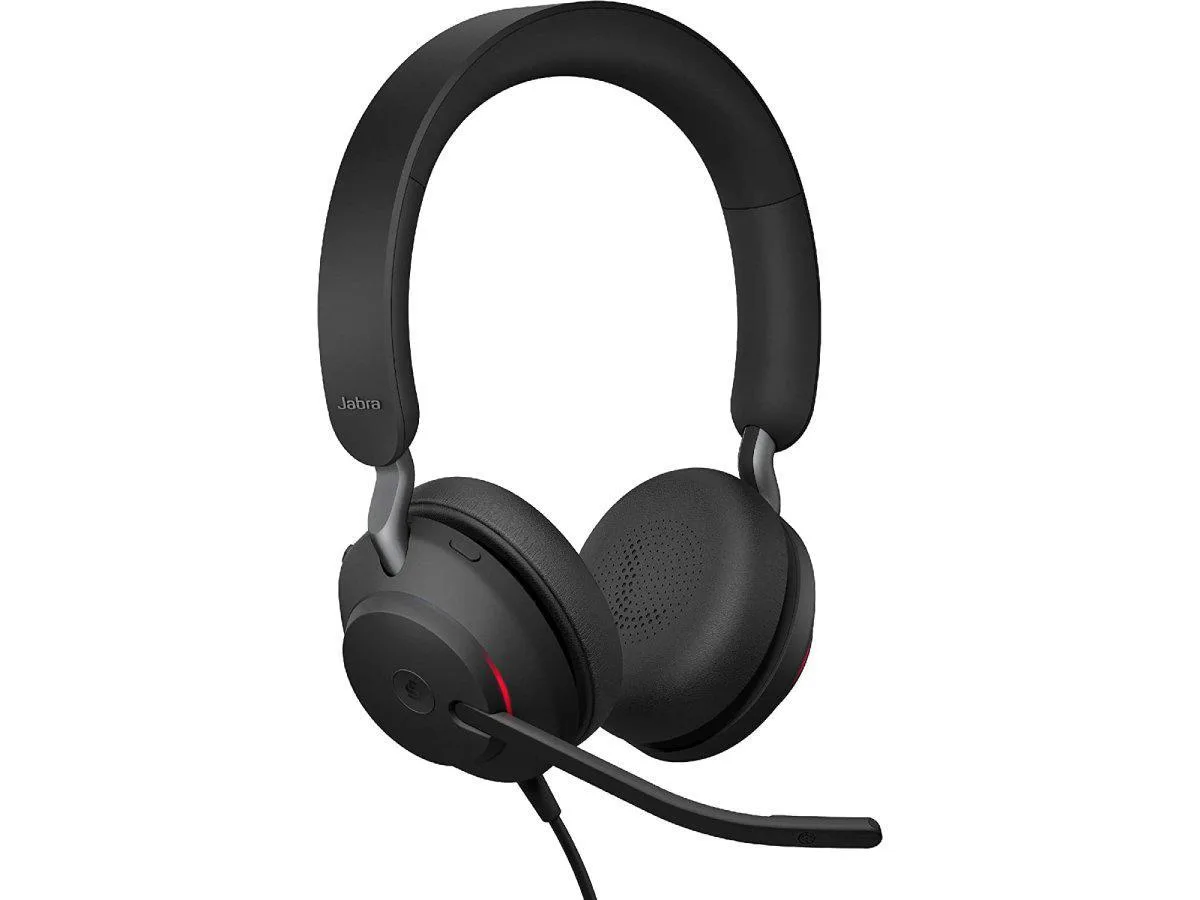 Jabra Enterprise Products Jabra Enterprise Products 24189-999-899-JABRA Evolve2 40 SE Wired Stereo Headset USB-C Black — product photo