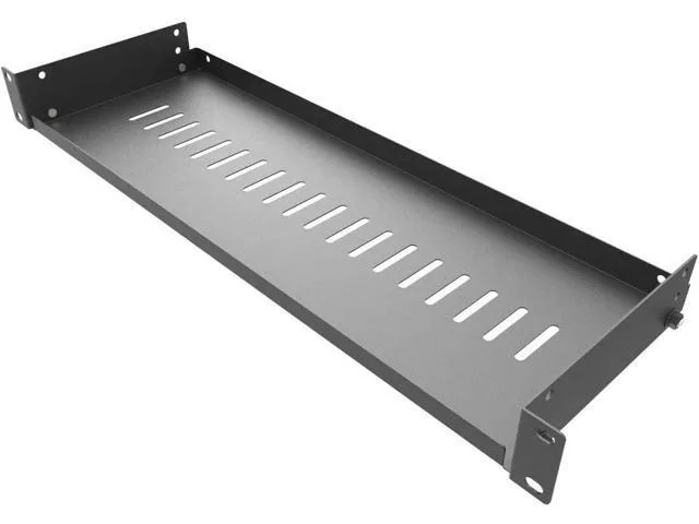 LORDWORLD LORDWORLD 1U Vented Cantilever Server Rack Mount Shelf 152mm Depth — product photo