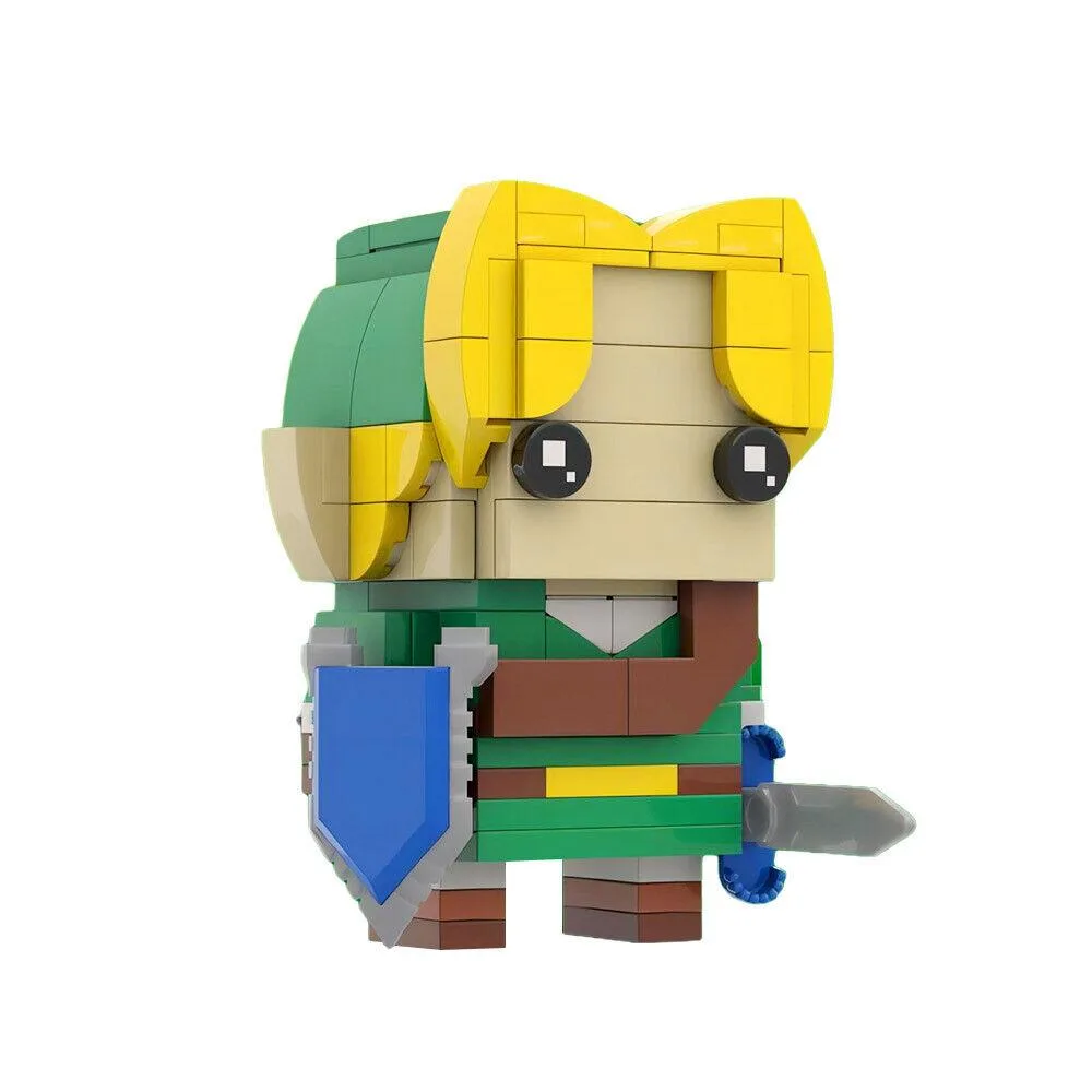 ZITIANYOUBUILD ZITIANYOUBUILD The Link Model with Shield and Sword 155 Pieces — product photo