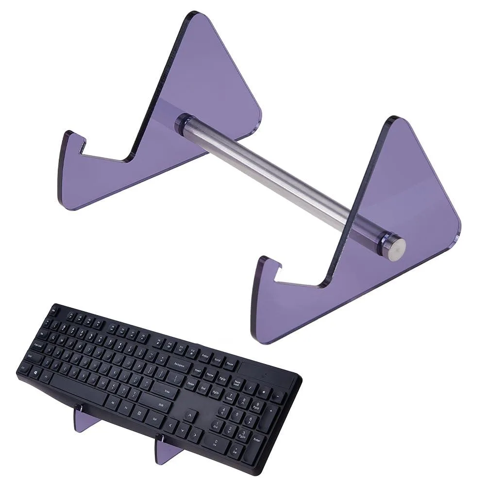  Yamaha ODIS-WH0078-17A-01D-US33 1-Tier Black Acrylic Keyboard Stand 164x134x85mm — product photo