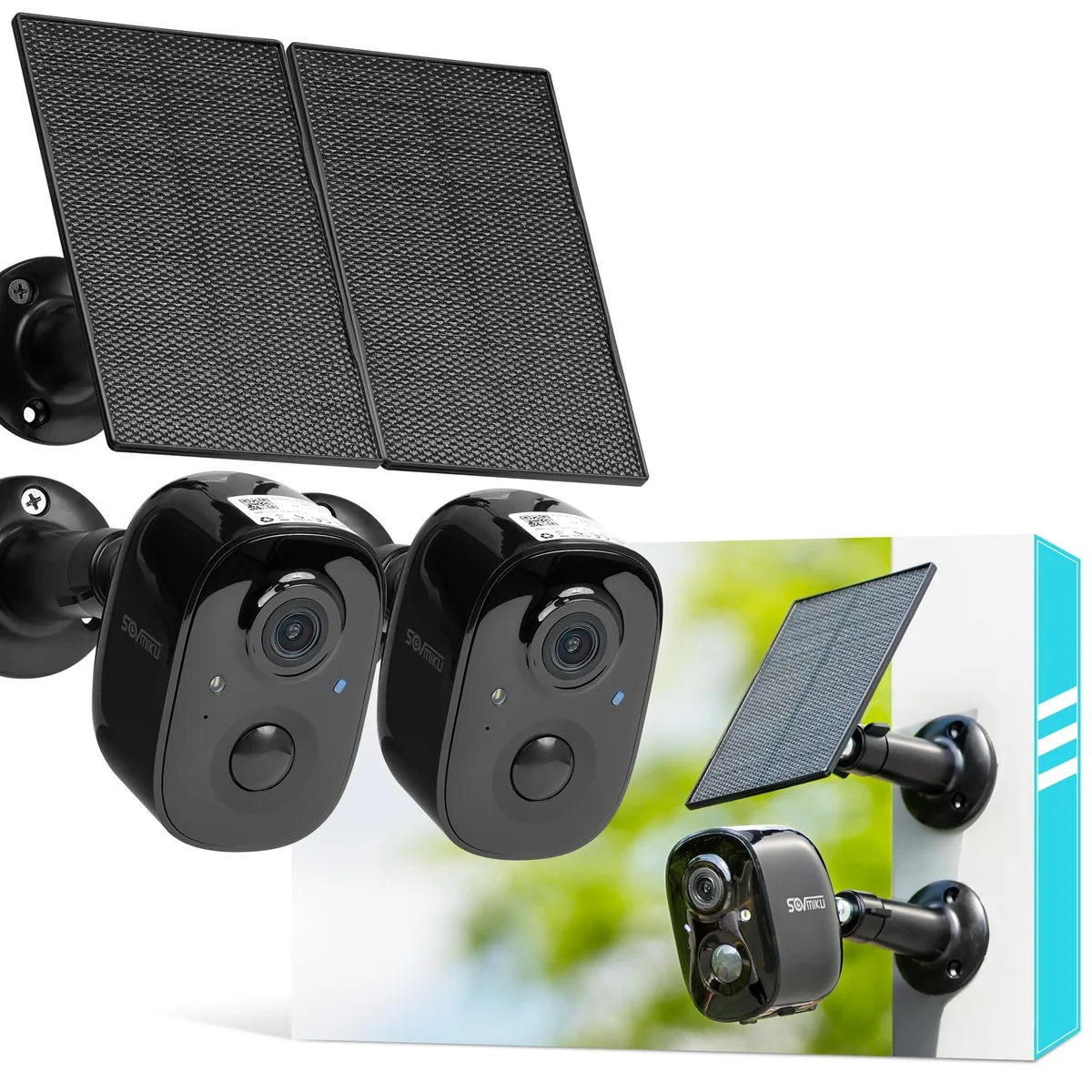 Astro Gaming Astro Gaming 2 in 1 Accessory Vicohome 2G6B 2K Solar Security Camera Wireless Outdoor System — product photo