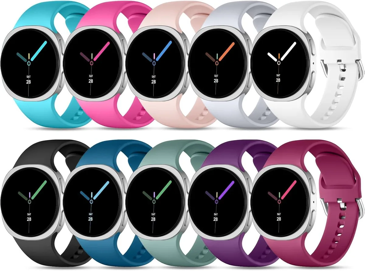 ETEIZU ETEIZU 10-pack silicone watch bands 40mm 44mm 46mm accessory — product photo