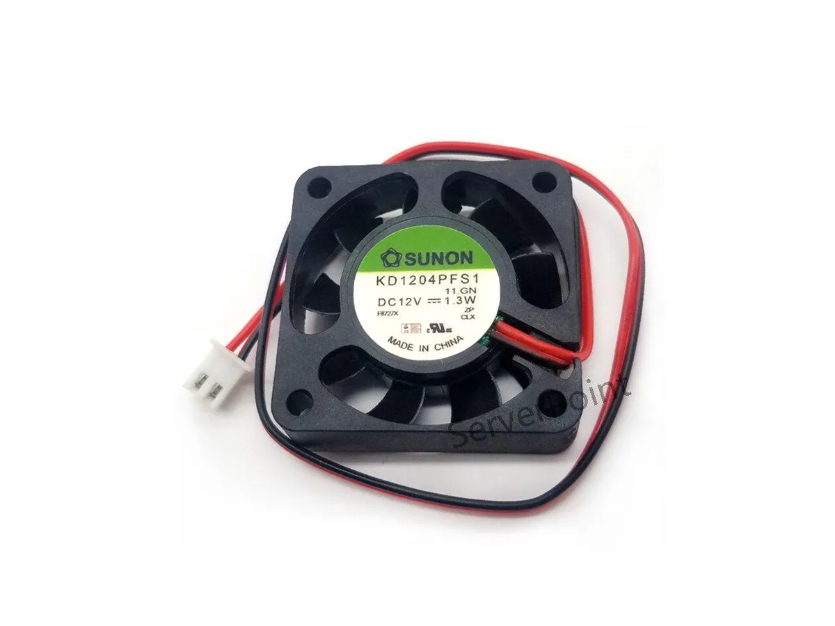 Fans Fans KD1204PFS1 4010 4cm 12V 1.3W two wire case fan — product photo