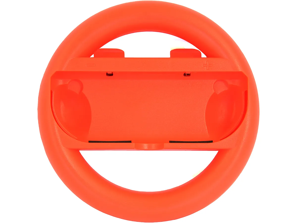 Gamefitz Gamefitz NINTENDO-SWITCH-WIRELESS-STEER red wireless steering wheel nintendo switch accessory — product photo