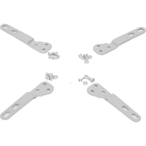 VideoSecu VideoSecu MLE100S VESA Adapter 75/100 to 200 Silver 4pk — product photo