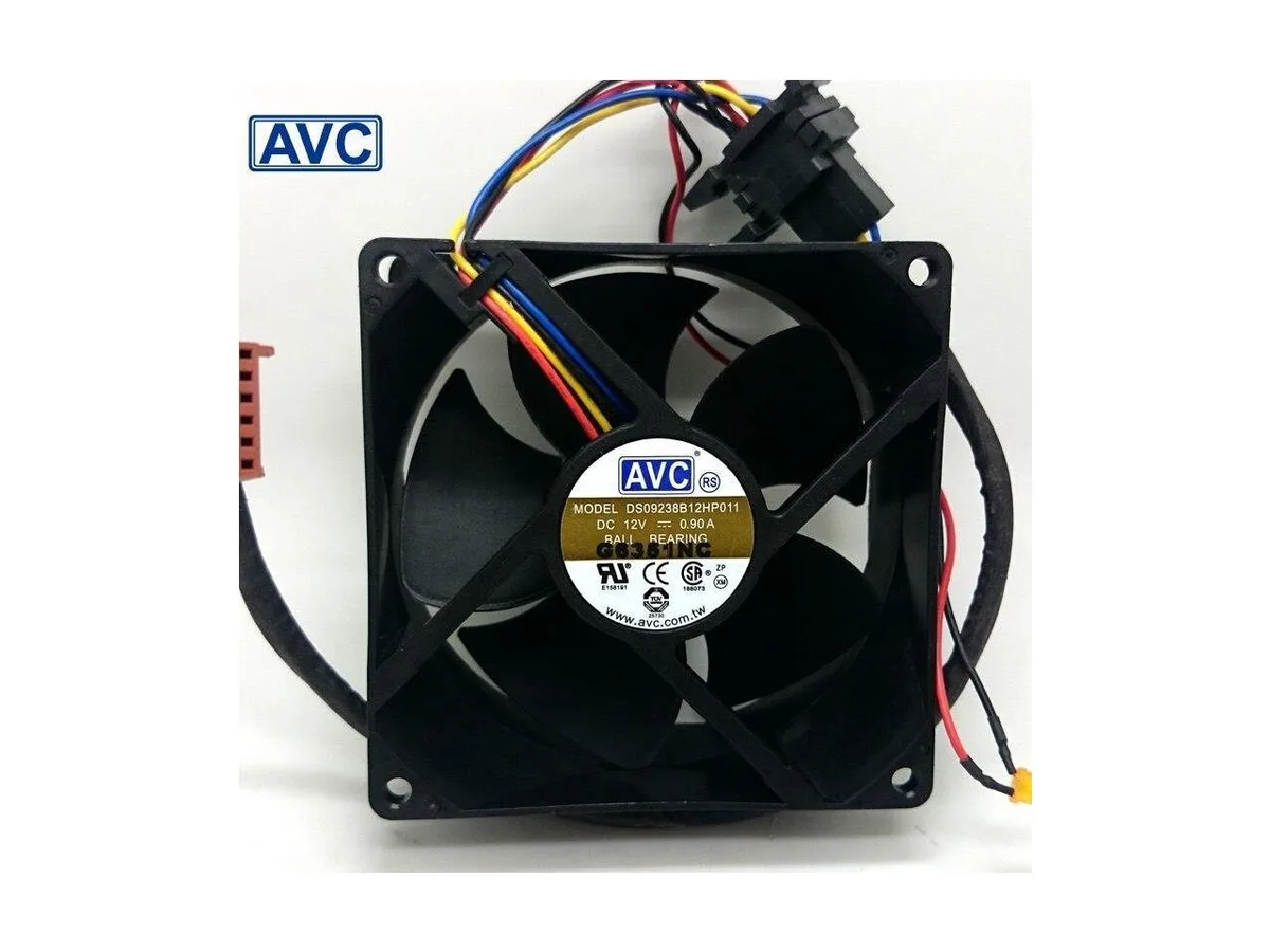 Fans Fans DS09238B12HP011 9238 9CM 12V .90A Ball Bearing case fan — product photo