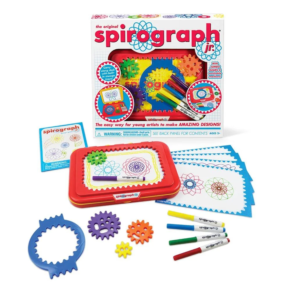 PlayMonster Spirograph Jr Jumbo Gears Art Kit 24 Pages — product photo