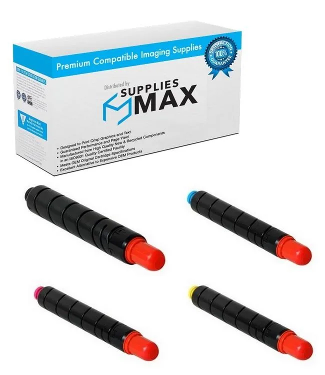 SuppliesMax SuppliesMax GPR-30MP Toner Cartridge Combo Pack BK/C/M/Y 44000 Pages — product photo