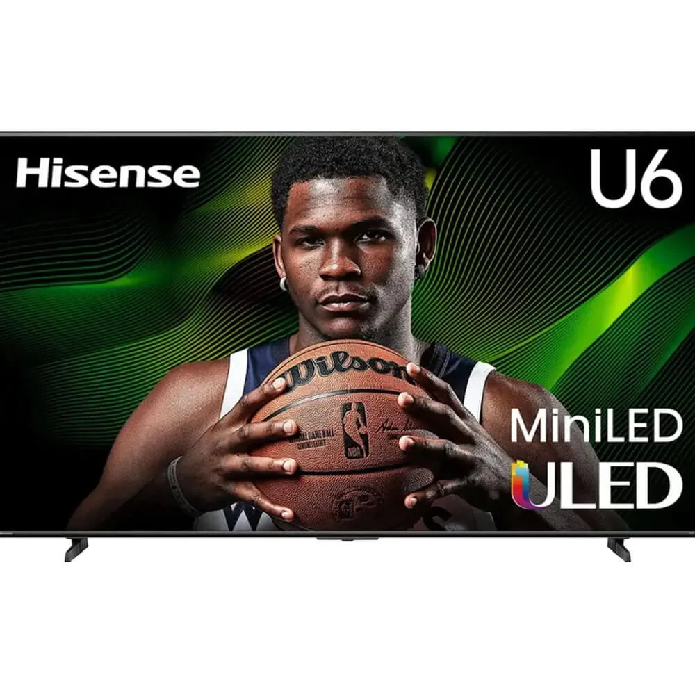 HISENSE HISENSE 65U65QF 65 inch U6 Series 4K Mini-LED QLED Smart Fire TV — product photo