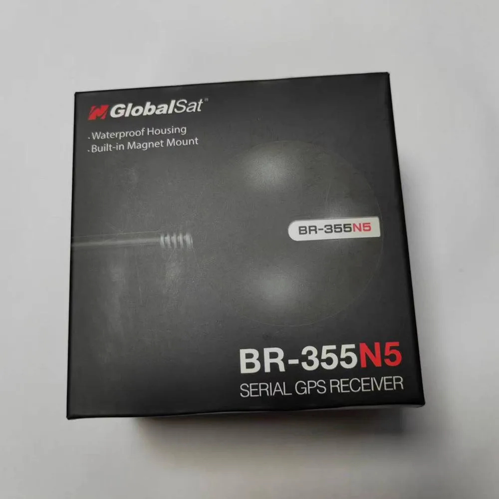 GlobalSat GlobalSat BR-355N5 GPS Receiver PS2 Magnetic 75 channel -165 dBm — product photo