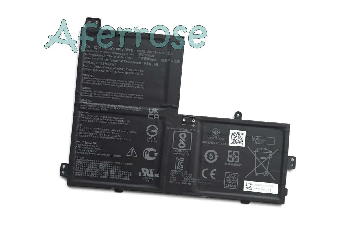 GOLDIX GOLDIX C31N2020 50Wh 11.55V laptop battery for Asus Chromebook Flip CM1 — product photo