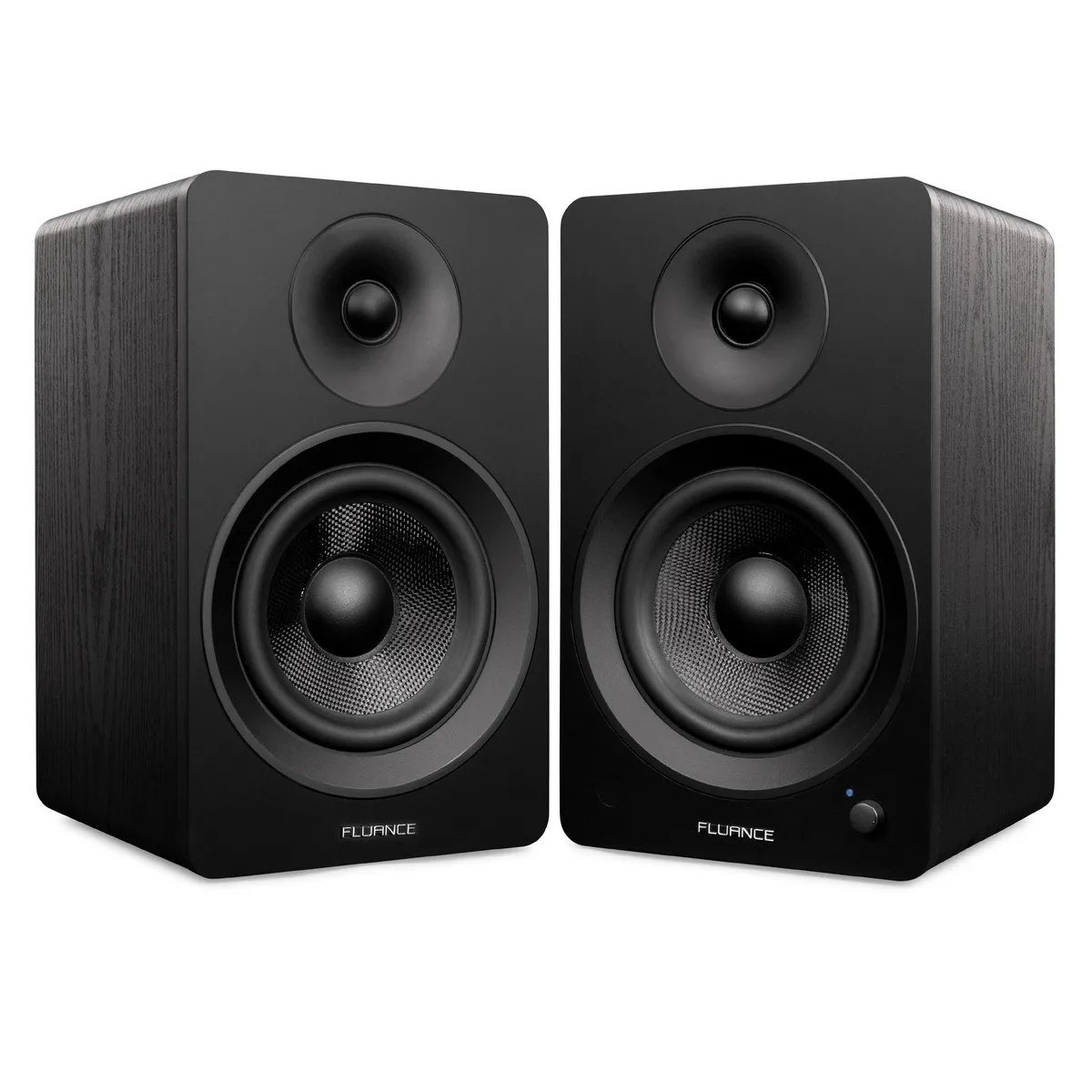 Fluance Fluance Ai61 2.0 Bookshelf Speakers 6.5" 120W Bluetooth 5 Black Ash — product photo