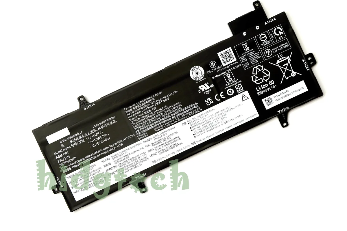Beisite Beisite L21C3P73 L21M3P73 L21C3P72 L21M3P72 L21B3P71 battery for ThinkPad Z13 Gen 1 Gen 2 2022 — product photo