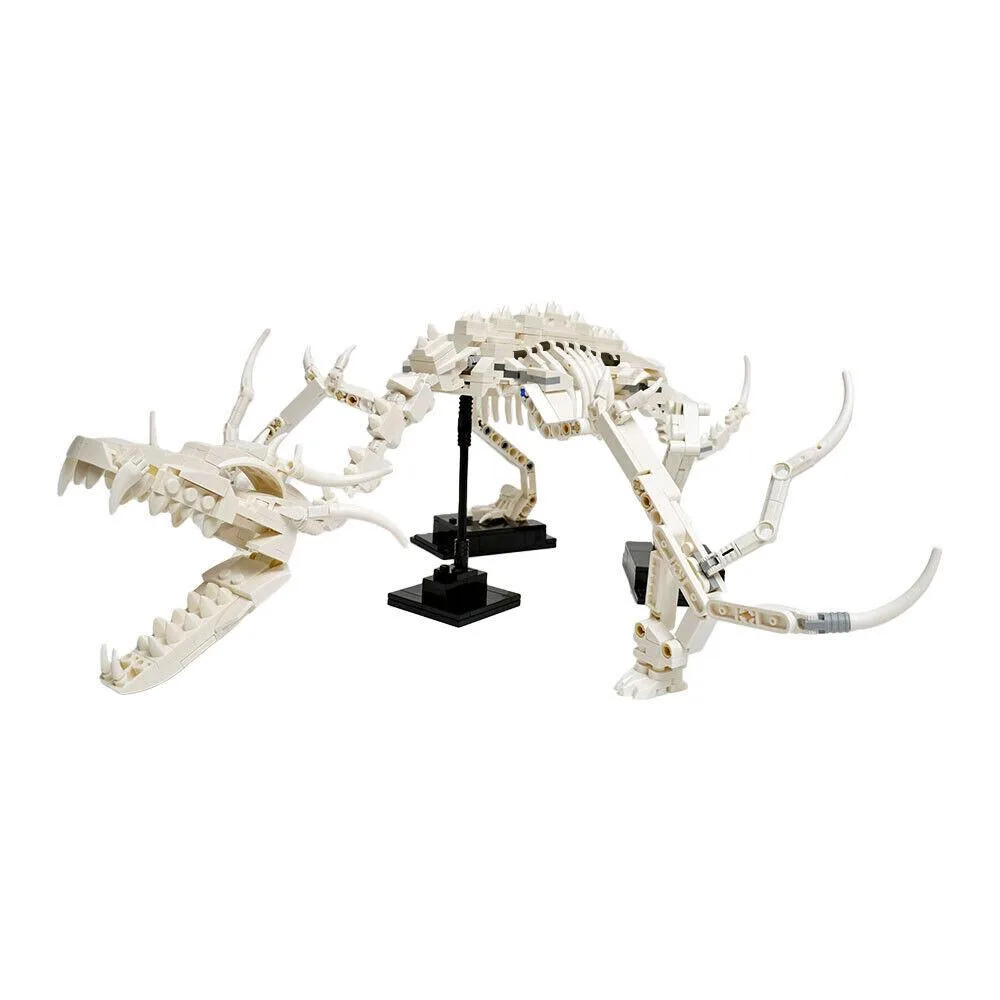 ZITIANYOUBUILD ZITIANYOUBUILD 617 Dragon Fossil Skeleton 617 Pieces Educational Building Set — product photo