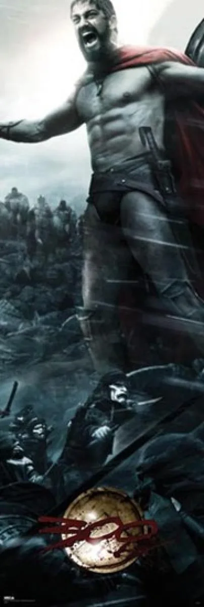 Leonidas montage poster print 21 by 62 inches on heavy stock paper