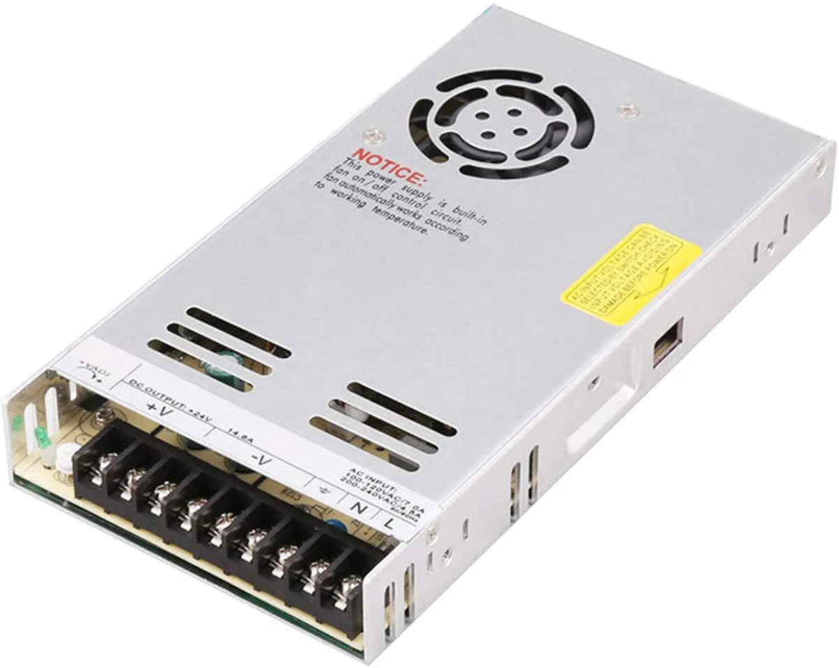myVolts myVolts LRS-350-12/24/48V 350W AC/DC power supply — product photo