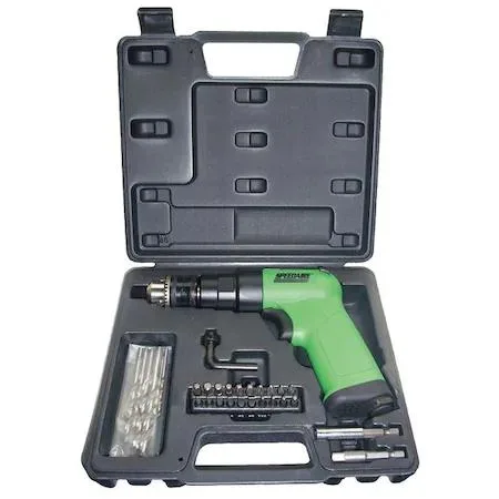 SPEEDAIRE SPEEDAIRE 12V744 air compressor 1/4 in pistol drill — product photo