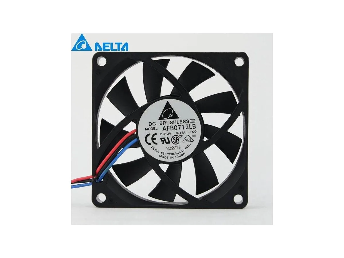 Fans Fans AFB0712LB 12V 0.14A 70x70x15mm 3-wire case fan — product photo