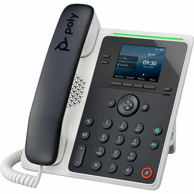 HP HP Poly Edge E100 VoIP Phone 82M86AA 2.8" display 2 RJ-45 PoE — product photo