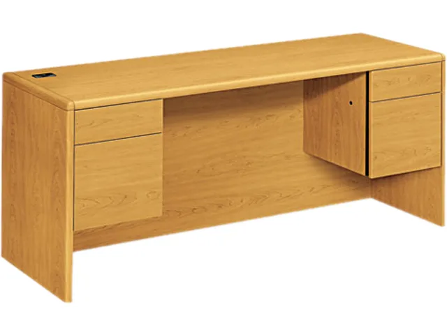 HON HON 10743CC 10700 Kneespace Credenza 72w 24d 29h Harvest — product photo