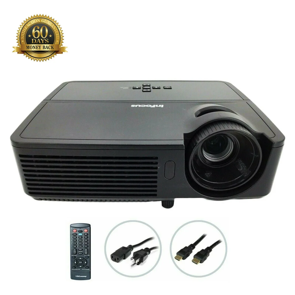 Infocus ID Ltd Infocus IN2124 DLP business projector Cinema w/Remote 3200 lumens 1024x768 — product photo
