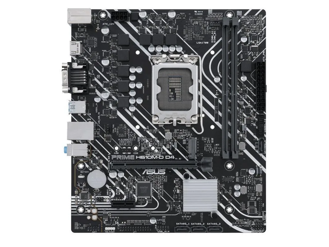 ASUS ASUS PRIME H610M-D D4 Intel motherboard — product photo