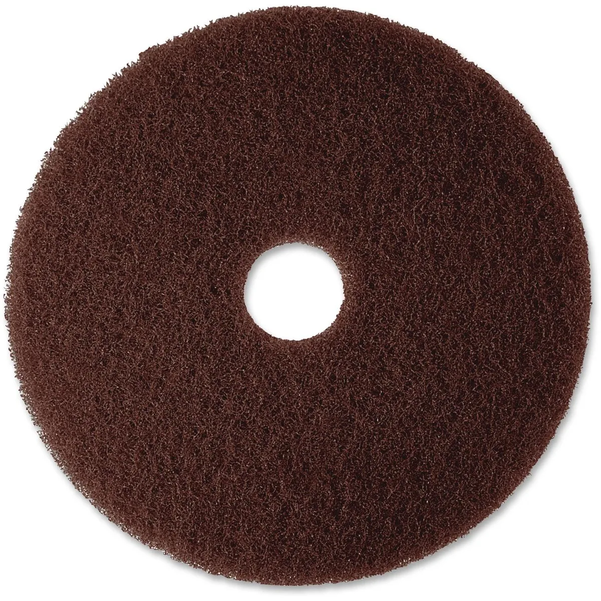 Brown 3M stripping pad 20 inch diameter heavy duty fiber 5 per carton