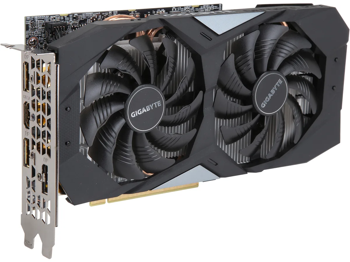 GIGABYTE GIGABYTE GV-N2060OC-6GD GeForce RTX 2060 6GB GDDR6 graphics card — product photo