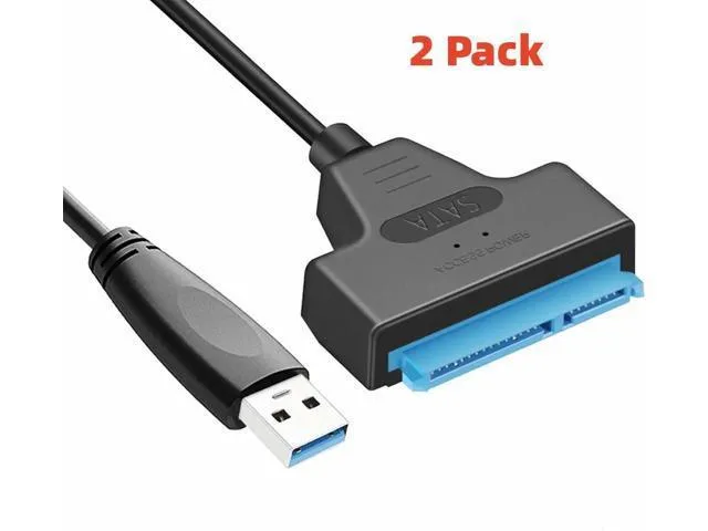 Manw Manw 2 Pack USB 3.0 to SATA III Adapter Cable — product photo