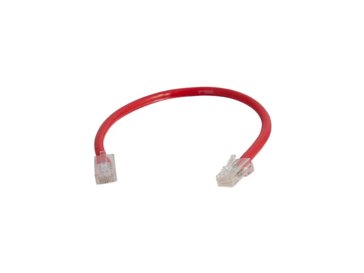 sakose sakose 04085 Cat6 network ethernet cable Red 1 ft 2-pack — product photo