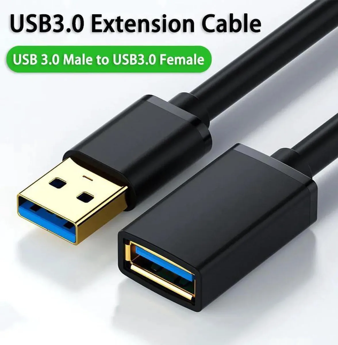 Vszerda Vszerda USB 3.0 Extension Cable 3.3 ft Male to Female — product photo