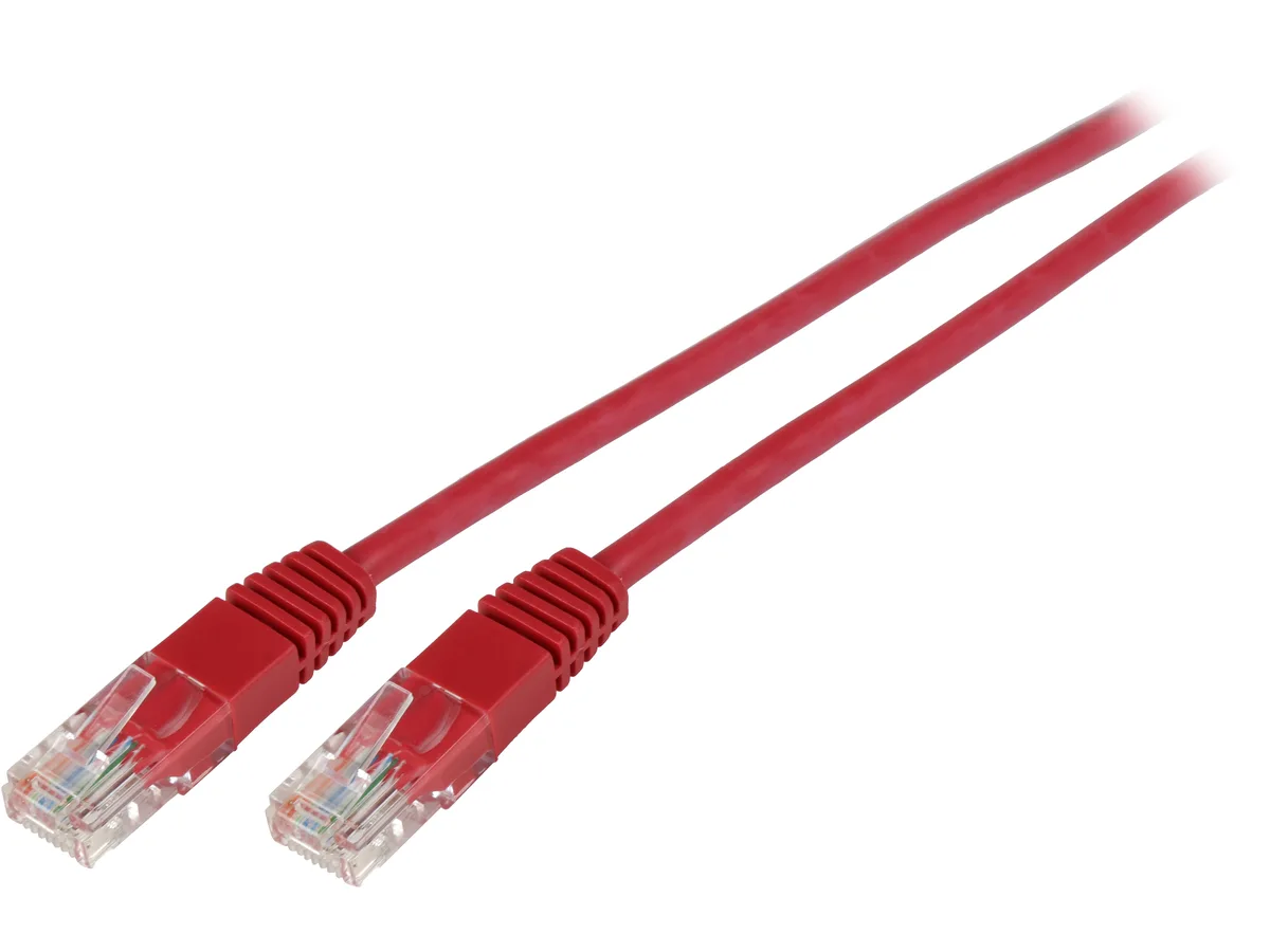 Tripp Lite Tripp Lite N002-010-RD 10 ft Cat5e network ethernet cable — product photo
