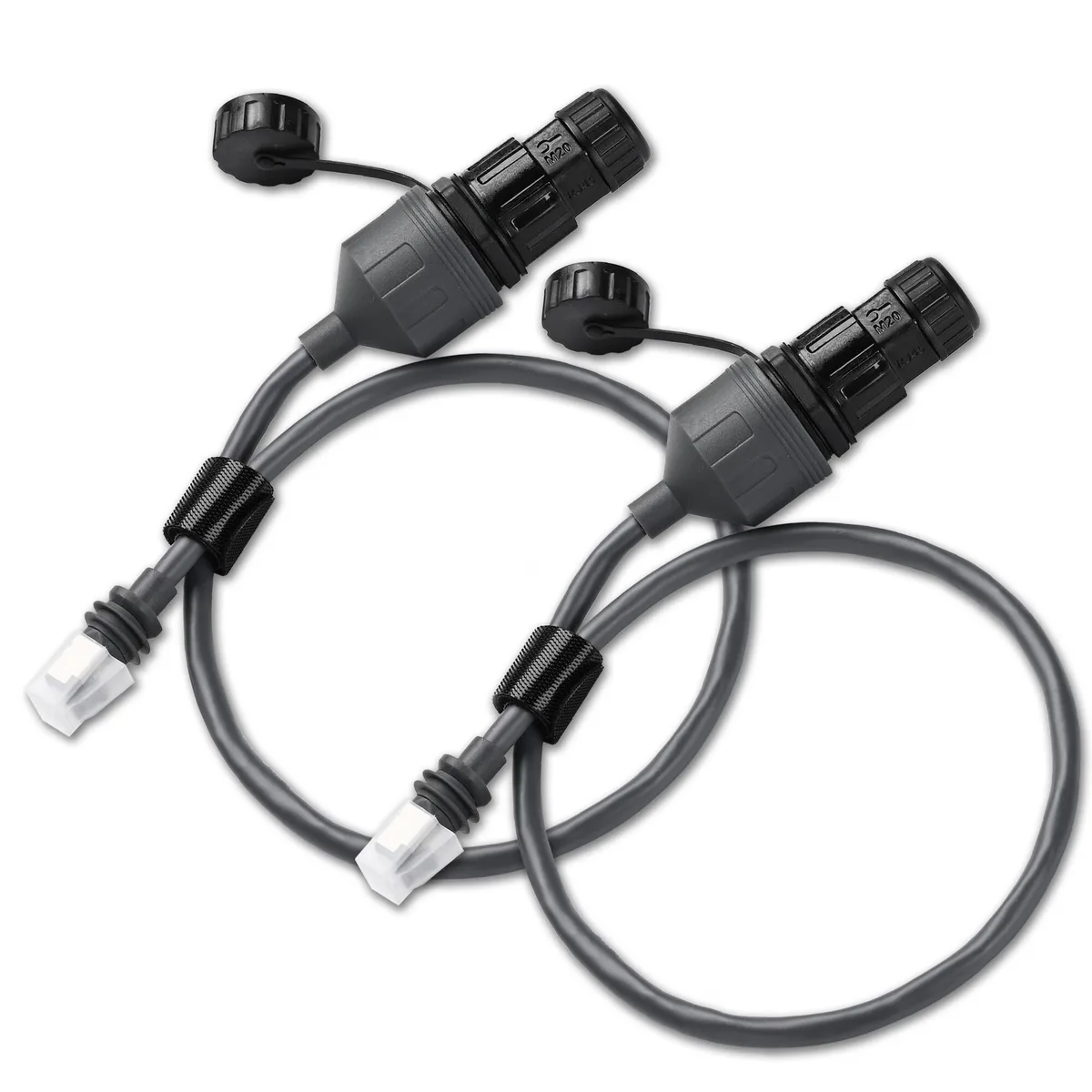 Yescom USA, Inc. Yescom USA, Inc. 22STL001-G3-RJ45-09 network ethernet cable 2 pack 55 cm 1000 Mbps — product photo