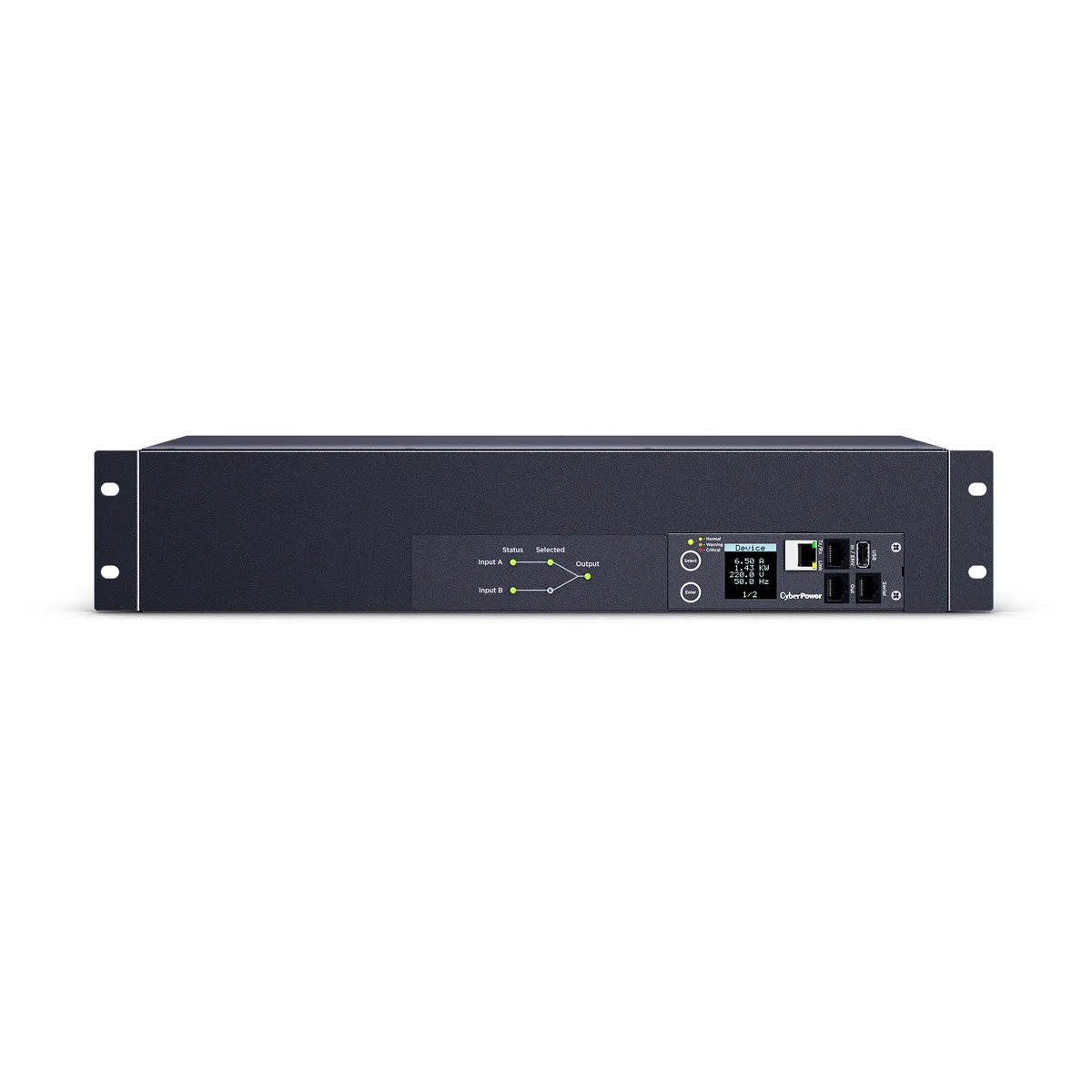 CyberPower CyberPower PDU44007 Switched ATS PDU 2U 30A 16×C13 2×C19 L6-30R — product photo