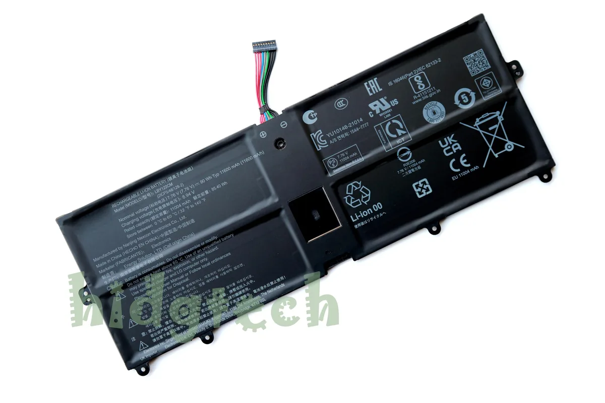 Beisite Beisite LBY122CM 7.76V 90Wh laptop battery — product photo