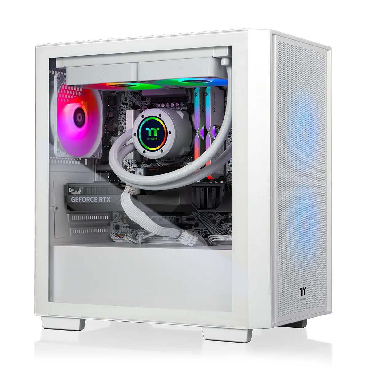 Thermaltake Thermaltake H16S-B860-56T-LCS gaming PC Intel Core Ultra 7 265KF 32GB DDR5 2TB NVMe RTX 5060 Ti — product photo