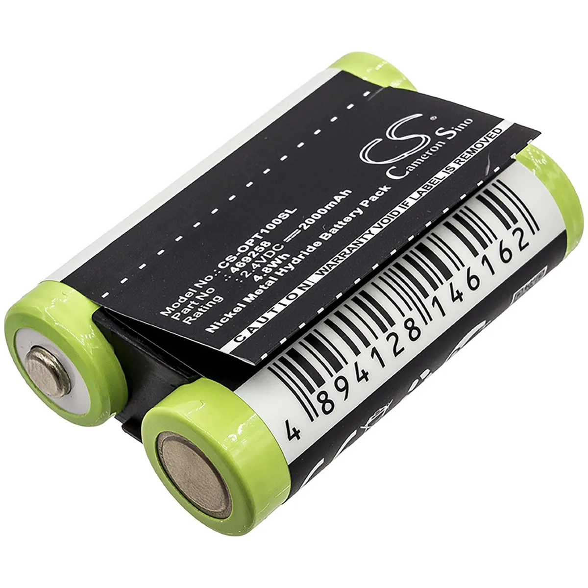 Cameron &amp; Co Cameron &amp; Co DS-CS-OPT100SL Ni-MH 2.4V 2000mAh battery — product photo