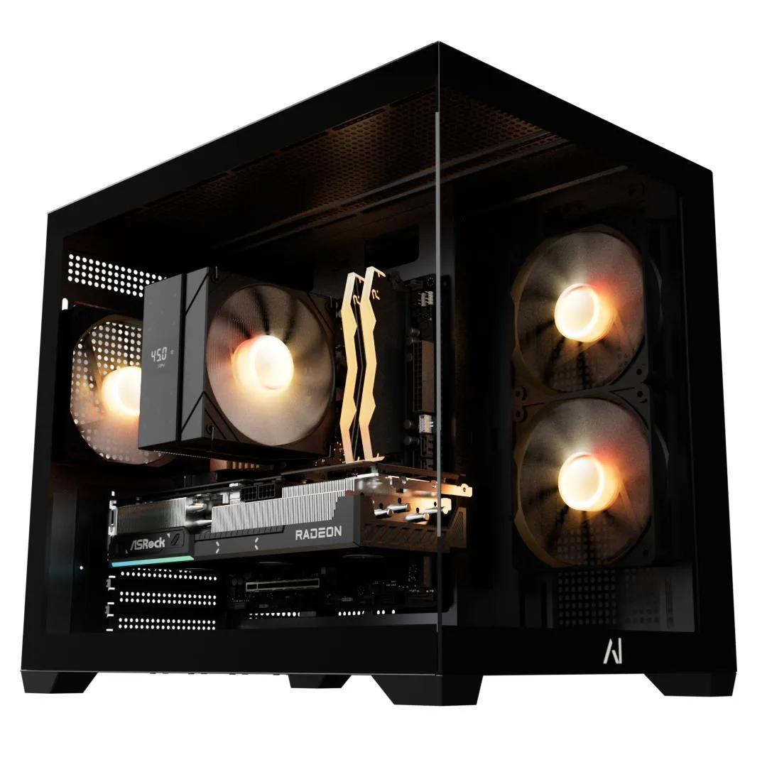 Andromeda Insights Andromeda Insights UBG-RX9070XT-9600X-1TB-16GB-850W-AIR-BLK gaming PC — product photo